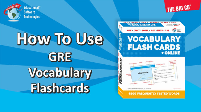 How To Use GRE Vocabulary Flashcards